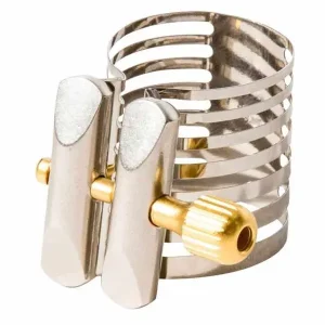 ROVNER P-3R "PLATINUM" LIGATURE BEC EBONITE SAXOPHONE BARYTON Meilleur Choix