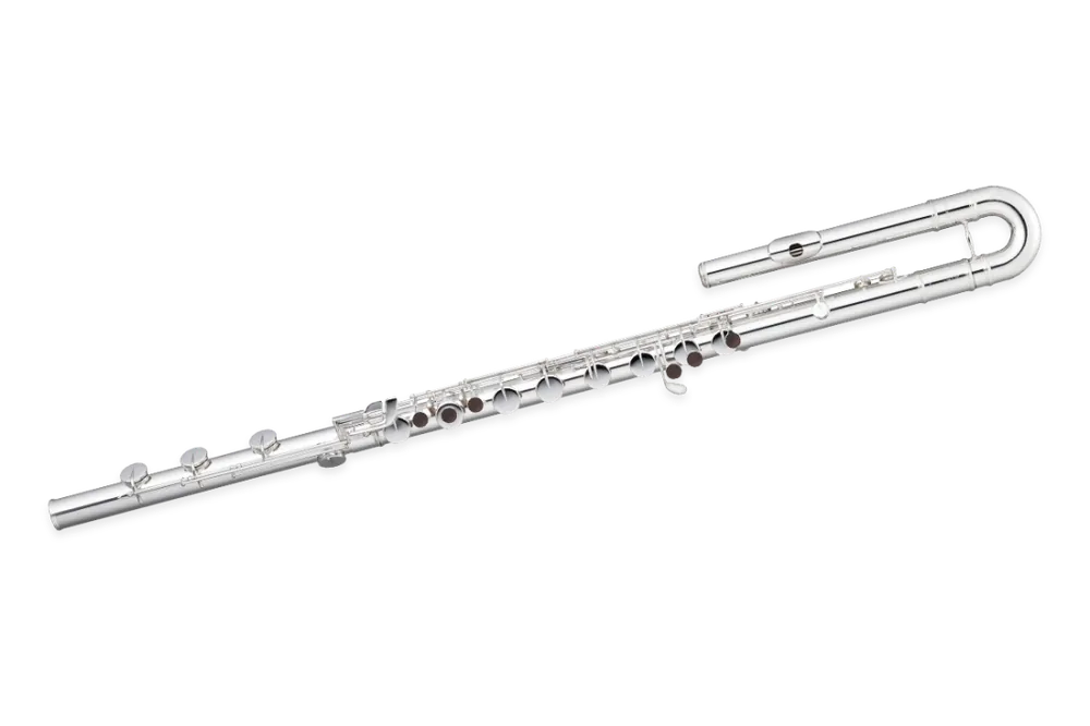 Pearl Flutes PFB305 Silver Plated Bass Flute Prix Promo