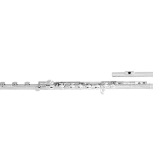 Commander Maintenant Altus Flutes Silver-Plated Bass Flute with Split E and Sterling Silver Lip Plate and Riser and B Footjoint