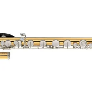 Yamaha Band Bass Flute - Gold Brass with Silver-Plated Keys Meilleur Choix