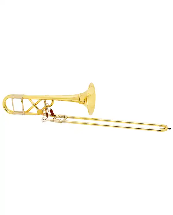 Haute Qualité COURTOIS AC424BXRA CREATION FLORIDA TROMBONE COMPLET ROSE VERNI étui