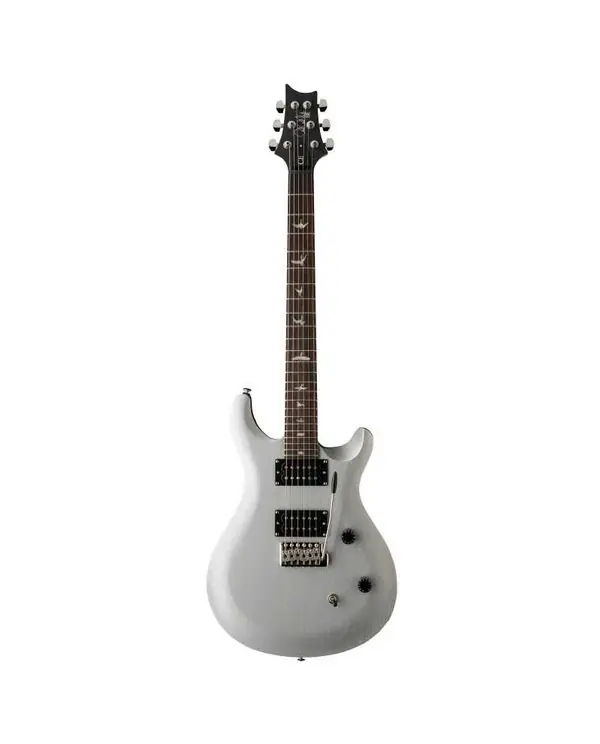 Marque PRS SE CE24 STANDARD SATIN METALLIC SILVER GUITARE ELECTRIQUE