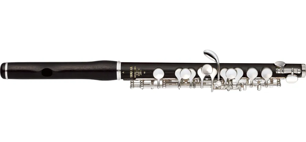 Populaire Yamaha Band YPC-62R Professional Grenadilla Piccolo with Wave Headjoint