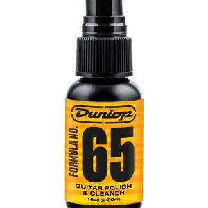 Offre Limitée DUNLOP 651EMUL "FORMULA 65" NETTOYANT ET LUSTRANT POUR GUITARE 30ml