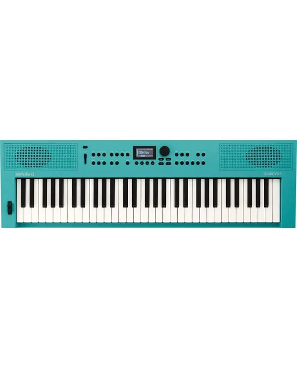 Affaire À Saisir ROLAND GO KEYS 3TQ CLAVIER NUMERIQUE PORTABLE 61 TOUCHES TURQUOISE