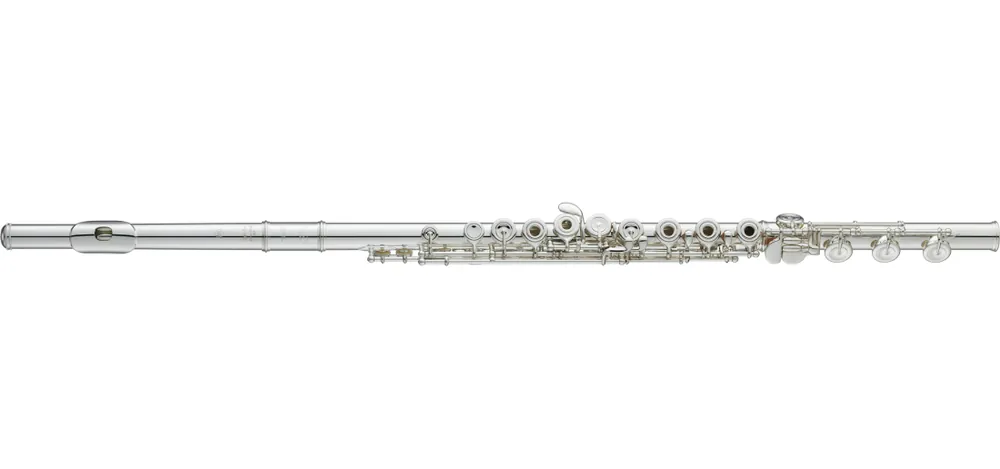 Expédié Aujourd'hui Yamaha Band 500 Series Professional Flute with Sterling Silver Headjoint, Offset G, B Foot, Split E Mechanism and C Trill