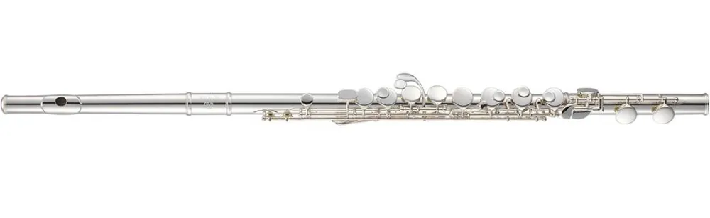 Jupiter Silver-Plated Alto Flute w/Curved and Straight Headjoints Retour Gratuit