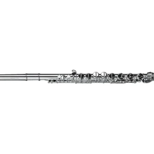 Di Zhao Flutes DZA100S Alto Flute Straight and Curved Headjoint - All Silver Plated Meilleur Choix
