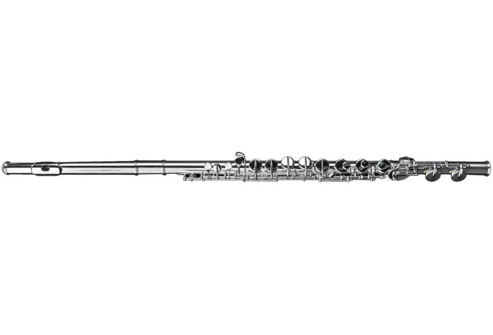 Di Zhao Flutes DZA100S Alto Flute Straight and Curved Headjoint - All Silver Plated Meilleur Choix