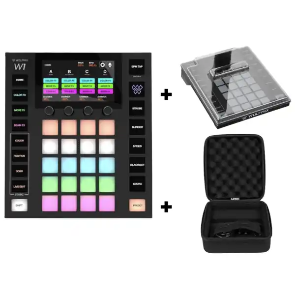 Nouvel Arrivage WolfmixPack Wolfmix W1 MK3 + Housse UDG U8490 BL + Decksaver