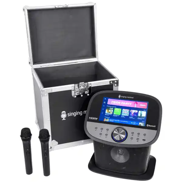 Jusqu'à Épuisement Des Stocks Ibiza SoundPack Singing Machine ISM9011 + flight case