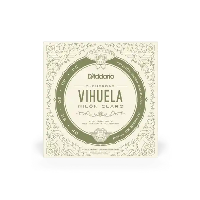 D‘Addario Vihuela Custom Hard Tension Dernière Chance