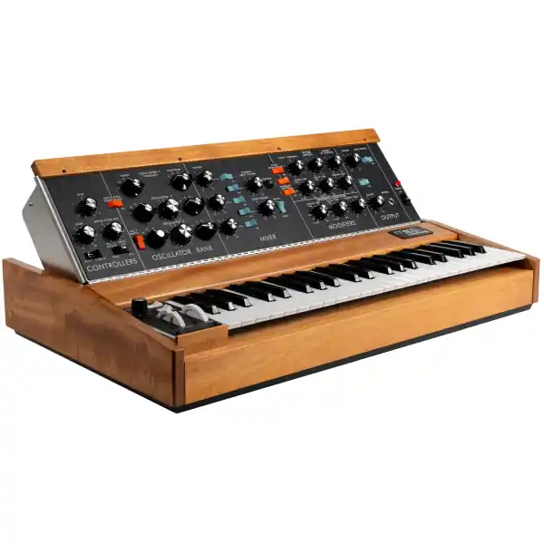 Marque MoogMinimoog Model D - Mahogany cabinet (édition limitée)