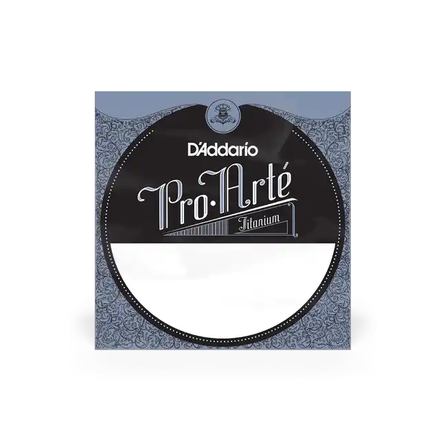 Petit Prix D‘Addario Corde seule en titane pour guitare classique D‘Addario T2, Normal, première corde