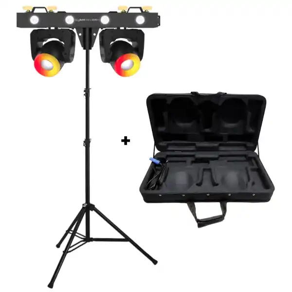Chauvet DJPack GigBAR Bridge Beam ILS + LS-64 Satisfait Ou Remboursé