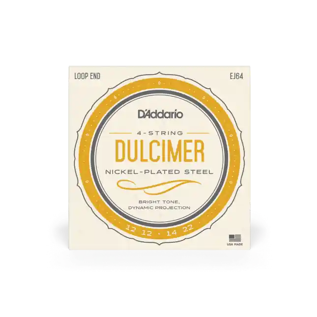 Retour Gratuit D‘Addario Corde seule en nickel pour dulcimer D‘Addario J6404, .022