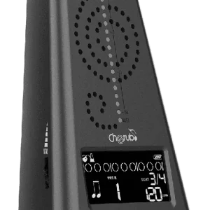 Cherub WMT-230-BLK Métronome/accordeur électronique - noir Paiement Sécurisé