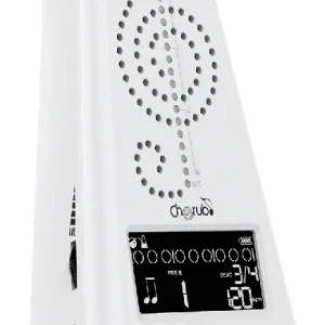 Remise Cherub WMT-230-WHT Métronome/accordeur électronique - blanc