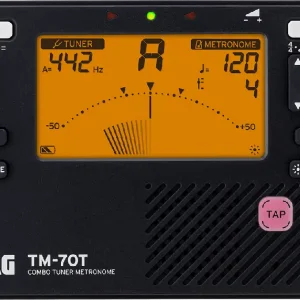 Réduction Korg TM-70T-BK accordeur-métronome NOIR