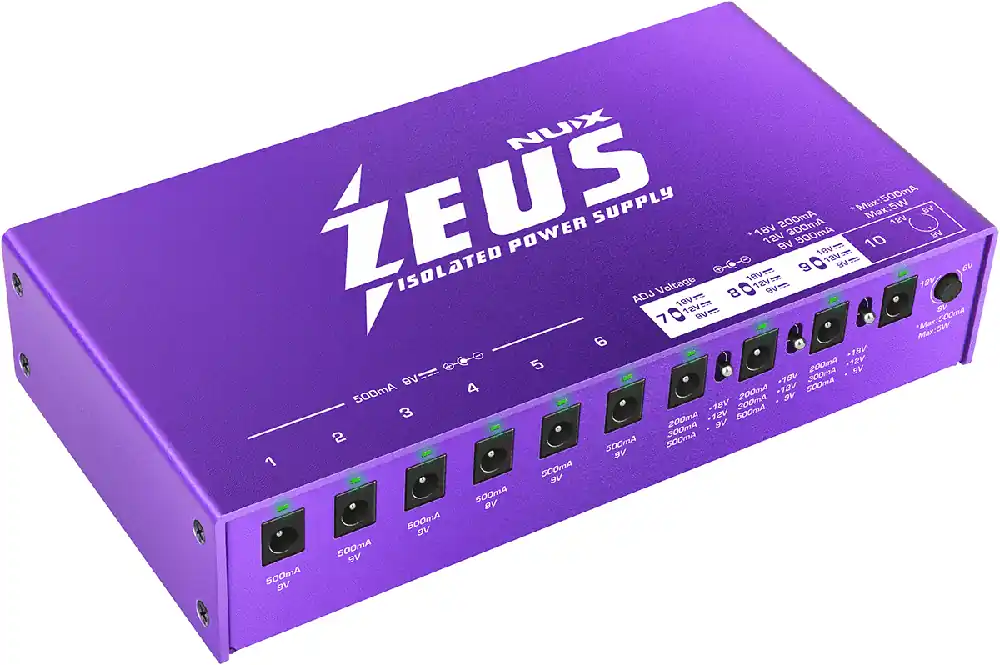 NUX ZEUS 10 sorties DC isolées + USB Top Vente