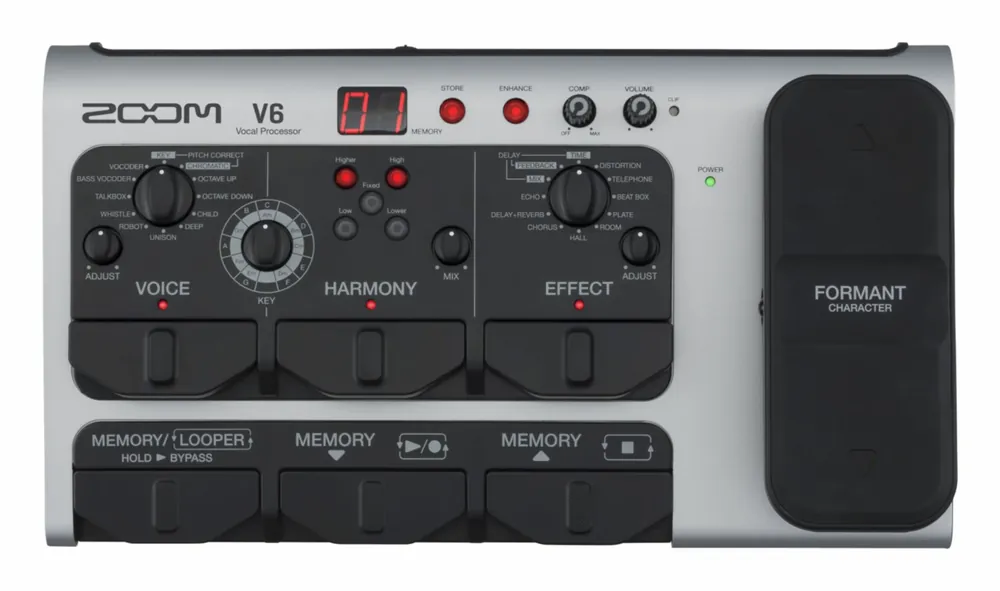 Zoom V6SP – Processeur d‘effets vocal Jusqu'à Épuisement Des Stocks