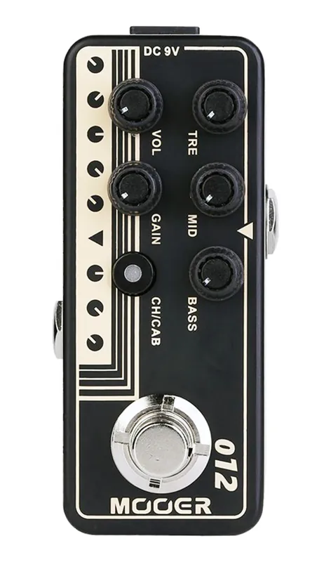 Mooer PEDALE 012 US GOLD 100 preampli Satisfait Ou Remboursé
