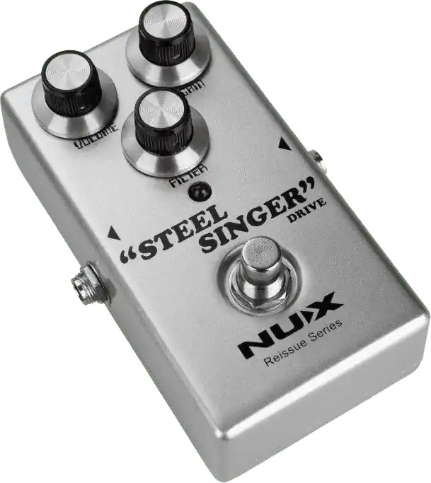 NUX STEELSINGER-DRIVE Pédale d‘overdrive analogique type ampli à lampes Acheter Direct