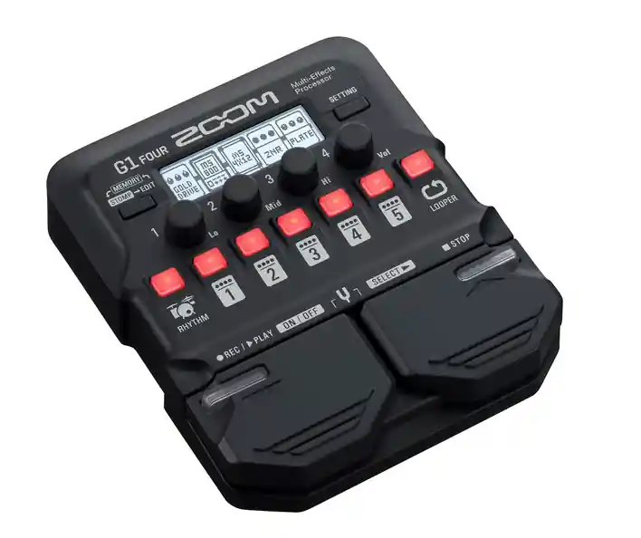 Zoom G1 FOUR - Multieffet Meilleur Choix