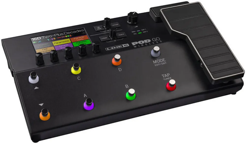 Vente Directe Line6 Pod GO WIRELESS Pédalier multi-effets