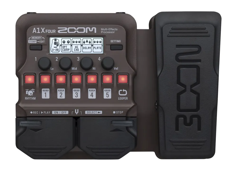Prix Promo Zoom A1X FOUR - Multieffet avec pédale d‘expression
