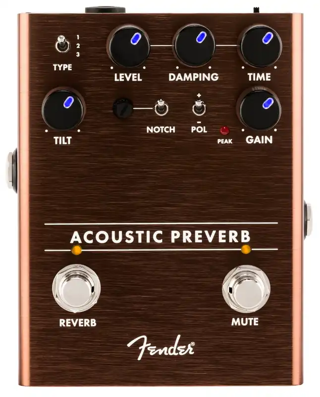 Haute Qualité Fender Acoustic Preverb préampli/reverbe