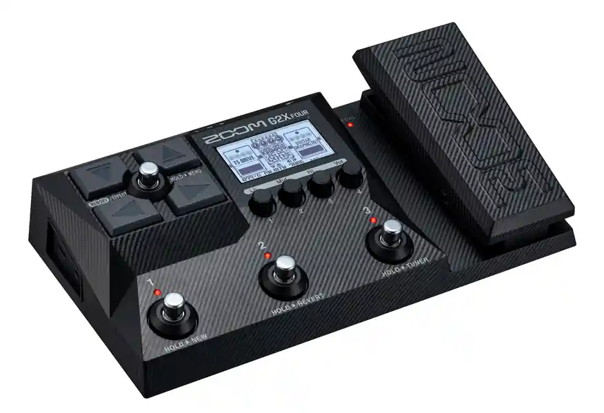 Zoom G2X FOUR - Pédalier multieffets avec pédale d‘expression Dernier Modèle