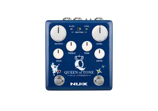 Must-Have NUX QUEEN OF TONE-OD Double overdrive HM/BB