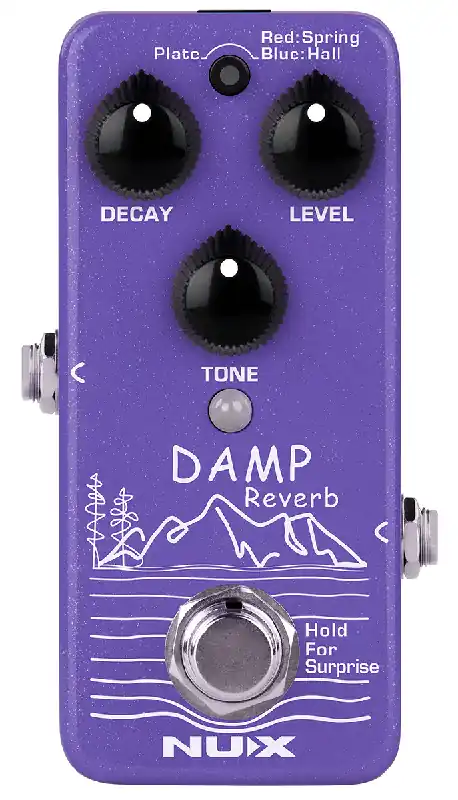 Retour Gratuit NUX DAMP REVERB Reverb numérique 3 modes