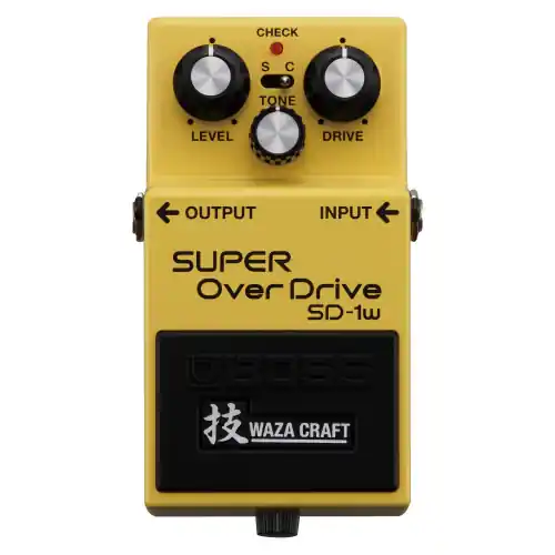 Pas Cher Boss SD1W Super Overdrive Waza Craft