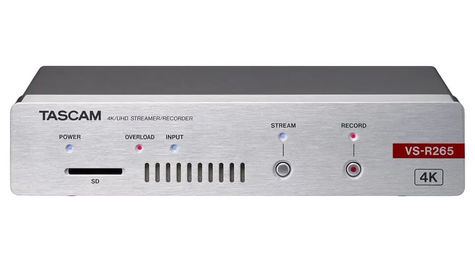 Prix Bas Tascam VS-R265 Encodeur/Decodeur Vidéo Streamer Full HD 4K