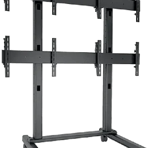 Expédition Rapide Chief LVM2X2U-B Chariot Mur d‘Ecrans 2x2