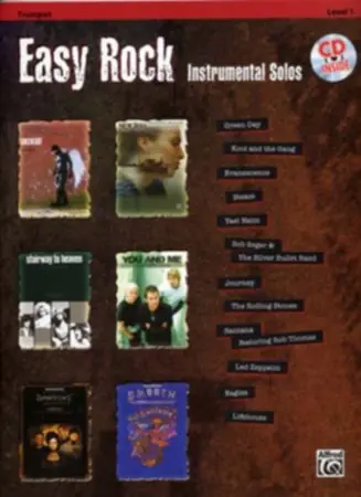 ID Music EASY ROCK INSTRUMENTAL SOLOS TRUMPET CD Prix Choc