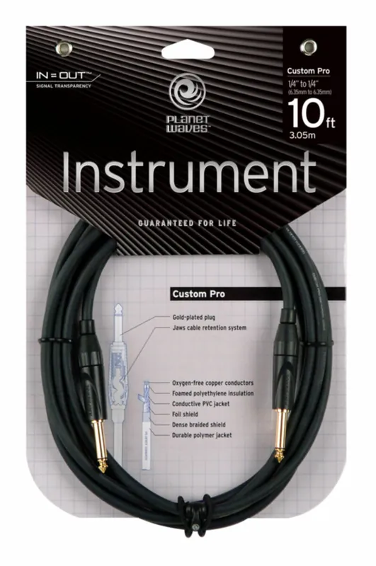 Nouvelle Collection Planet Waves CPG20 CABLE J/J MONO 6M
