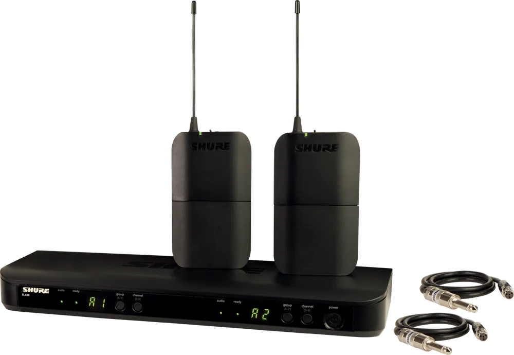 Shure BLX188E-M17 Système double instrument jack 6,35mm Offre Exclusive