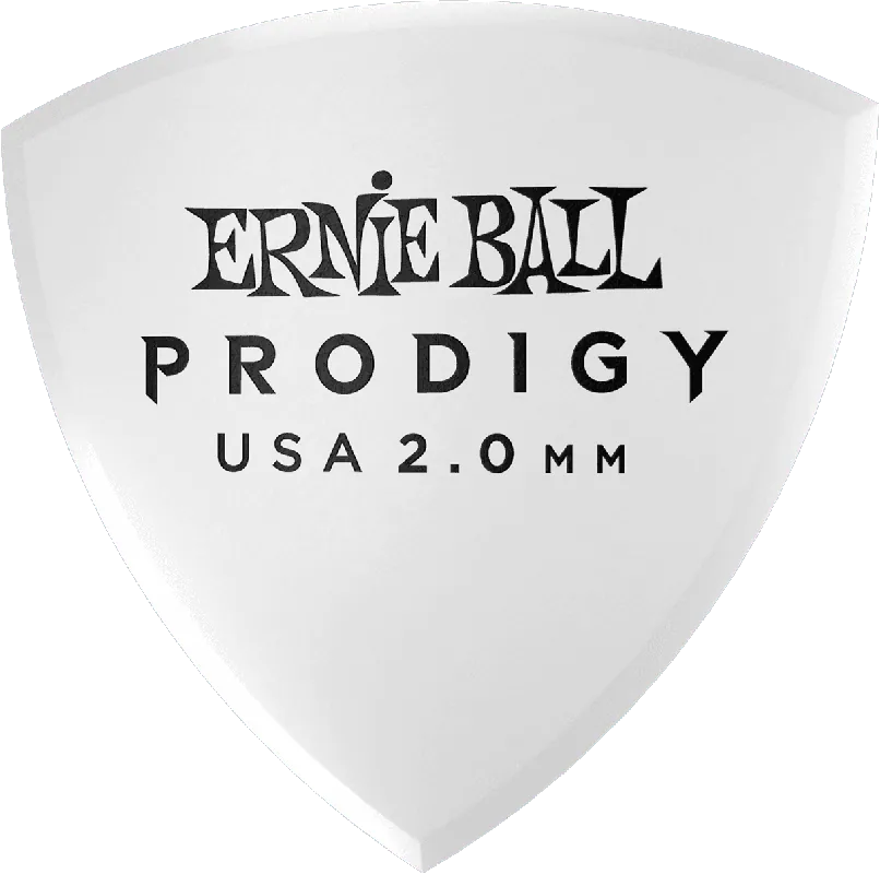 Paiement Sécurisé Ernie Ball 9338 Sachet de 6 médiators blanc large 2mm Prodigy