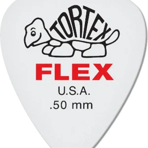 Acheter Direct Dunlop 428P50 Médiators Tortex Flex Player‘s Pack de 12, 0,50mm