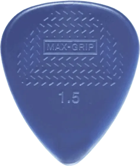 Dunlop 449P150 Médiators Max-Grip Player‘s Pack de 12, 1,50mm Promotion