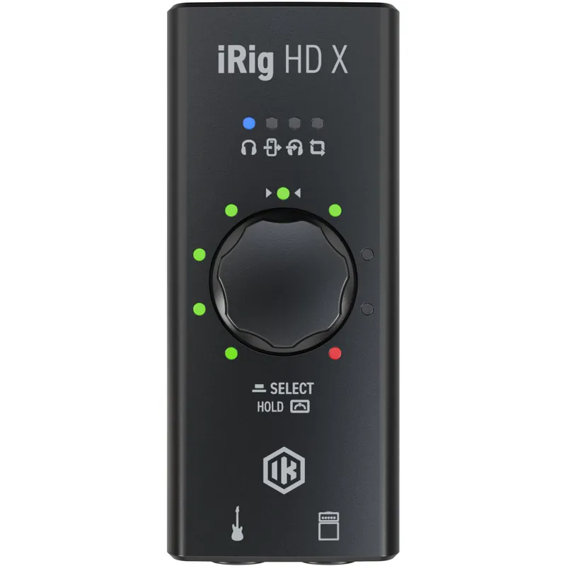 IK Multimédia iRig HD X - Interface audio universelle pour guitare/basse Petit Prix