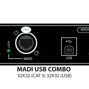Vente Directe Soundcraft Carte d‘extension Combo MADI - USB pour console Si