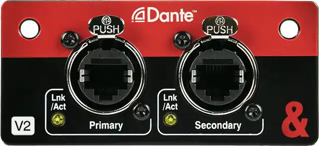Promotion Allen & Heath Carte optionnelle Dante 96/48 kHz pour SQ / AHM64