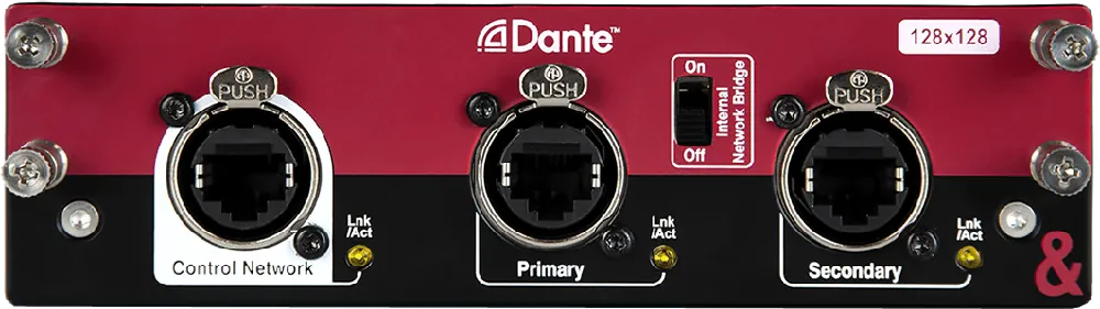 Allen & Heath Carte réseau audio Dante 128x128 Remise
