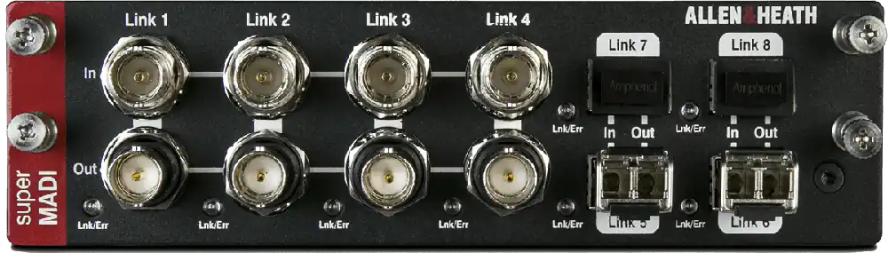 Allen & Heath Carte interface Super MADI Bon Plan