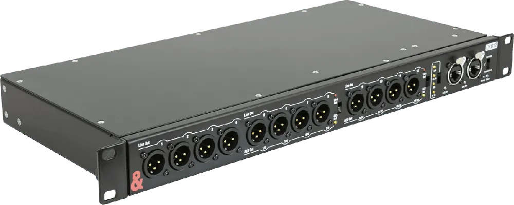 Allen & Heath DX012 Boîtier de scène num 48kHz-96kHz Extension 0x12 XLR Analog/AES Meilleur Choix