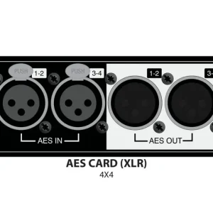 Meilleure Vente Soundcraft Carte AES 4 entrées/sorties sur XLR pour Si